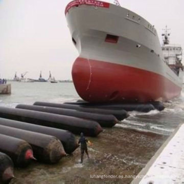 el airbag de la nave de la cuerda de amarre